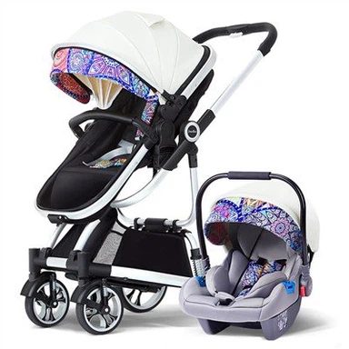 عربات اطفال مع مقعد سيارة